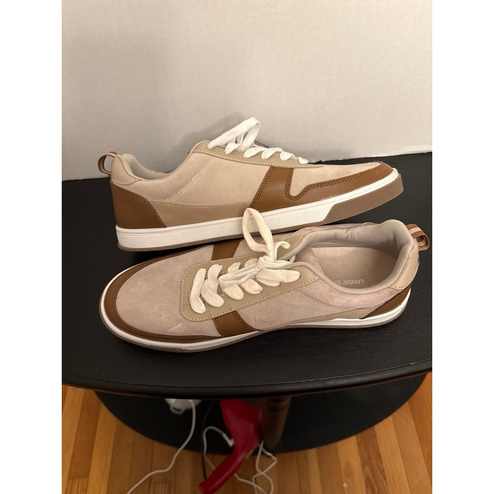 Men's Lands End‎ Suede Sneaker